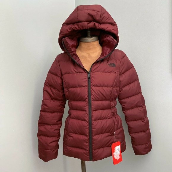 The North Face Jackets & Blazers - The North Face Gotham II Goose Down Hoodie Jacket Deep Garnet Red Women Size XS